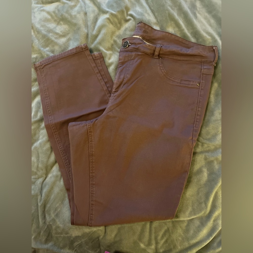 Maurices Dusty Purple Jeggings 20W